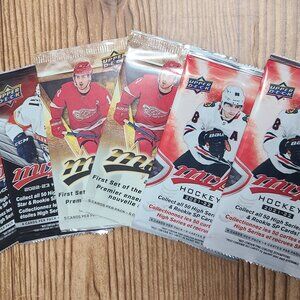2020 2022 2023 NHL Upper Deck MVP Single Packs lot (x6) NEW